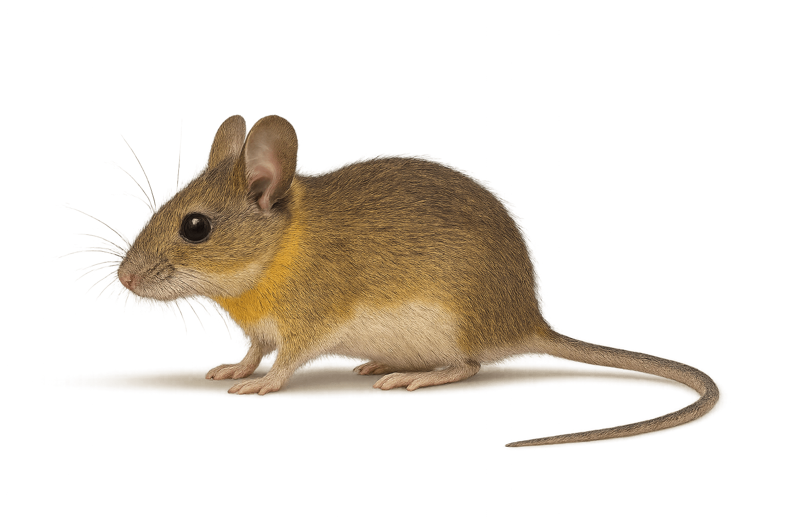 Halsbåndmus – billede