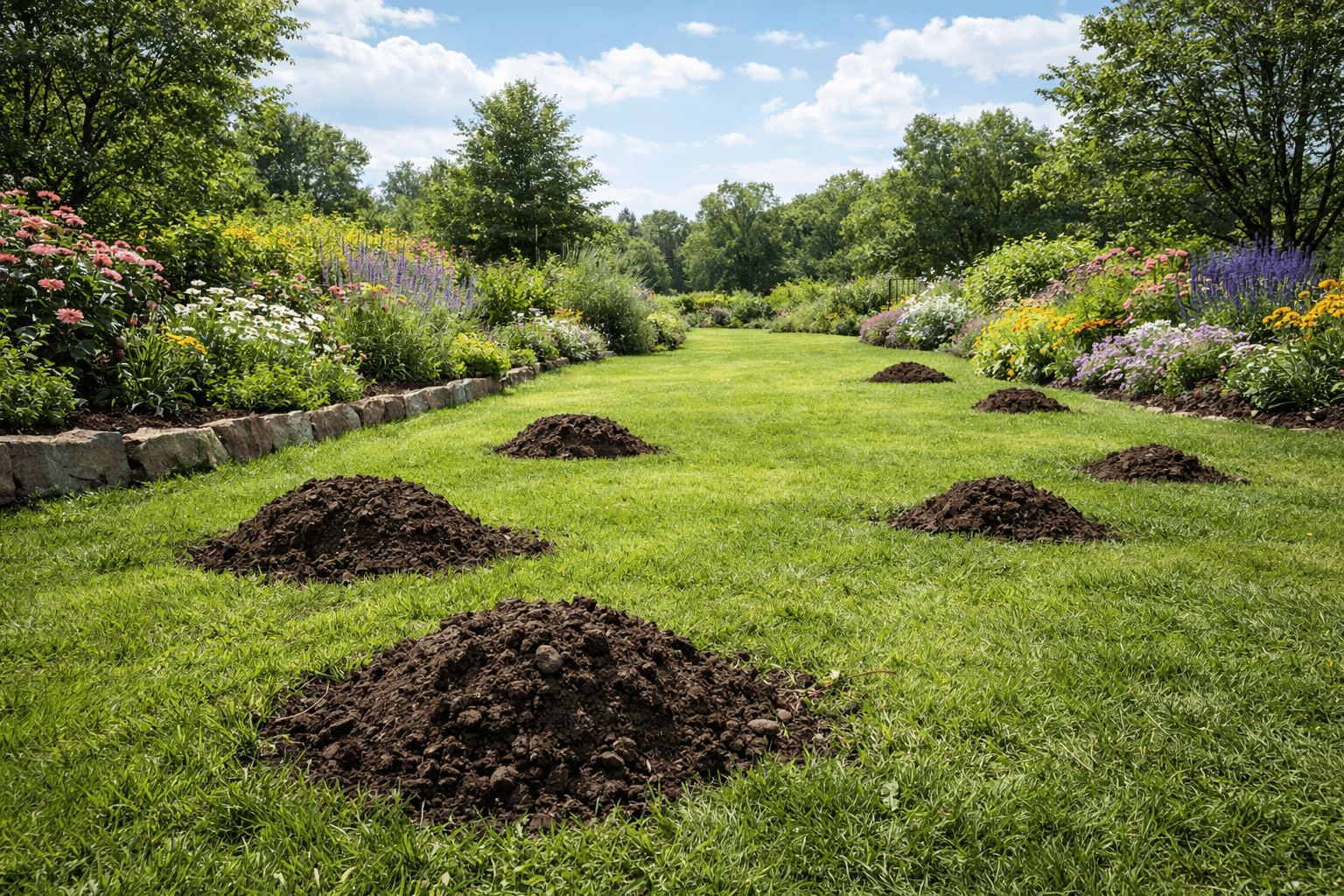 Muldvarpebekæmpelse i Studstrup